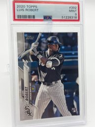 Luis Robert 2020 Topps PSA Mint 9