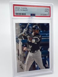 Luis Robert 2020 Topps PSA Mint 9