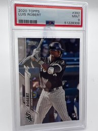 Luis Robert 2020 Topps PSA Mint 9