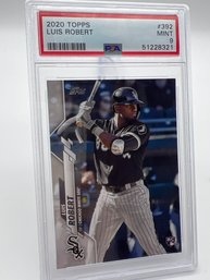 Luis Robert 2020 Topps PSA Mint 9