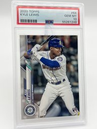 Kyle Lewis 2020 Topps PSA GEM MT 10