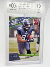 Golden Tate 2010 Donruss BCCG 10 Mint Or Better