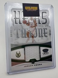 Jordan Nwora Panini Crown Royale Rookies RC Card