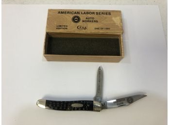 UAW Case 62087 Pocketknife 1 Of 1000 Made