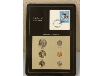 Republic Of Liberia Coin Sets Of All Nations