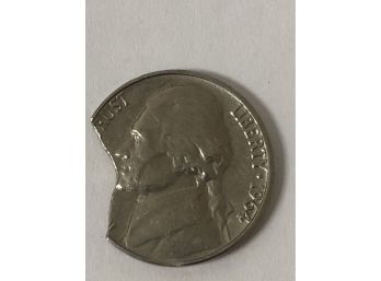 1964 Jefferson Nickel Mint Error Coin