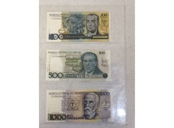 Old Brazilian Currency