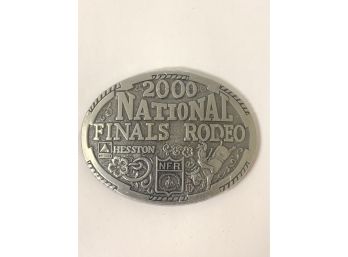 2000 National Finals Rodeo Buckle New Sealed