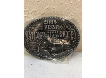 2005 Hesston National Finals Rodeo Buckle