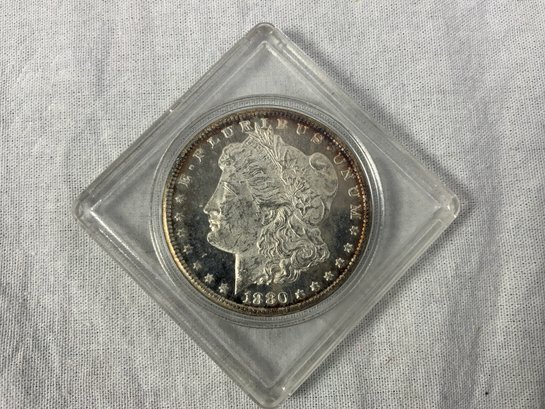 1880 CC Morgan Dollar ChBu PL
