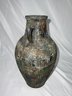 Possible Reproduction Metal Double Handled Vase
