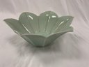 3 Pieces Of Oriental Including Two Celadon And Early Bird Plate