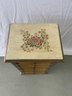 7 Drawer Painted Multi Drawer With Floral Details