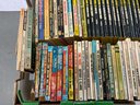 Collection Of Vintage Sci Fi, Spy, Detective, Westerns Soft Cover Books