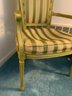 Louis The 16th Style Arm Chair In Green