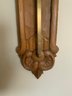 Anno 1750 Sawtooth Gravity Clock Made In Germany With A Carved Back