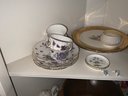 Assorted China Collectibles Including Belleek, Royal Grafton And More