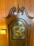 Colonial Grandfather Clock With Reeded Columns