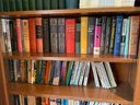 3 Bookcases With Assorted Books Including Novels, Leather Bounds, Judaica, Art Books