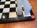 Marble And Onyx Chess Set