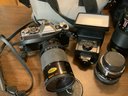 Minolta SRT 101 Camera With Other Lenses, Etc.