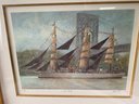 John Kelly Artist Proof Signed Titled Libertad Tall Ship Print