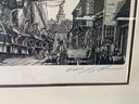 Alan Gaines Signed Limited Edition 220/500 Nantucket In The 1830s