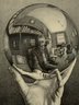 Escher, Self Portrait Framed & Distributed By Graphics, VA