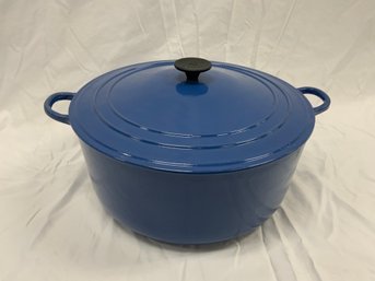 Le Creuset Cast Iron Dutch Oven #34 Blue