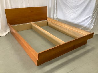 Queen Size Teak Platform Bed