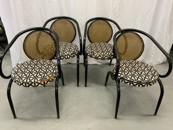 Howell Set Of 4 Vintage Medal Chairs