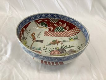 Oriental Hand Painted Bowl