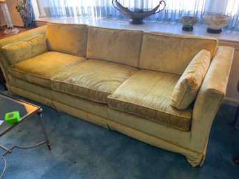 Vintage Yellow Sofa