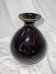 Ceramic Asian Artist Signed Vase
