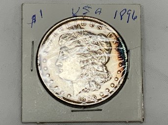1896 USA Silver Dollar