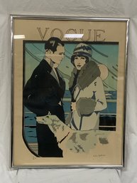 Leslie Andrews Poster Pencil Signed And Numbered 191/300 Vogue  Framed
