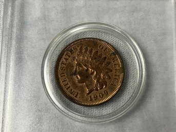 1909 Indian Penny Red Brown High Grade