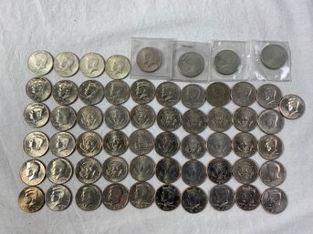 $29.50 Face Value In Kennedy Half Dollars Including $2 Of 40 Percent Silver