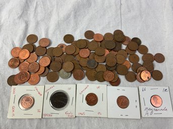 Collection Of All Canadian 1 Cents Including A 1882H