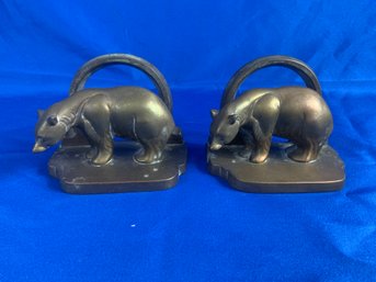 Pair Of Frankart Polar Bear Bookends