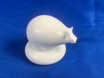 Cape Cod Glass Works Art Glass Polar Bear