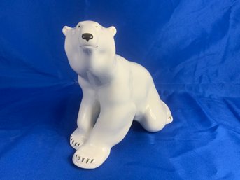 Lomonosov Porcelain Polar Bear Ussr