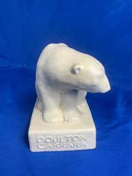 Doulton Carrara Pottery Advertising Polar Bear