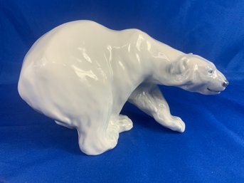 Royal Copenhagen By Knud Kyhn #1137 Porcelain Polar Bear