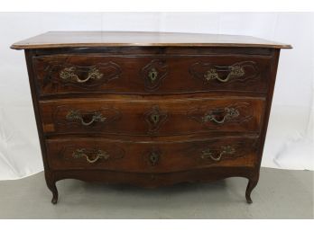 Antique Louis XV Carved 3 Drawer Dresser