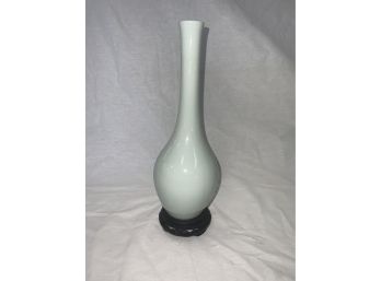 Celadon Porcelain Gumps 10 Inch Vase