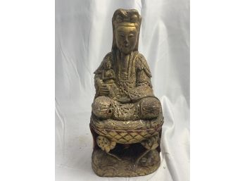 Wood Hand Carved Buddha.