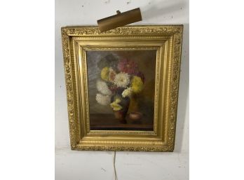 Victoria Golden Frame Still Life Oil Painting