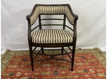 Hollywood Regency Style Arm Chair.