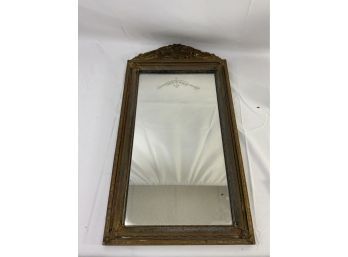 Late 19th/early 20th C Mirror. Minor Flaws On Mirror. Frame Has Wear. Solid Build